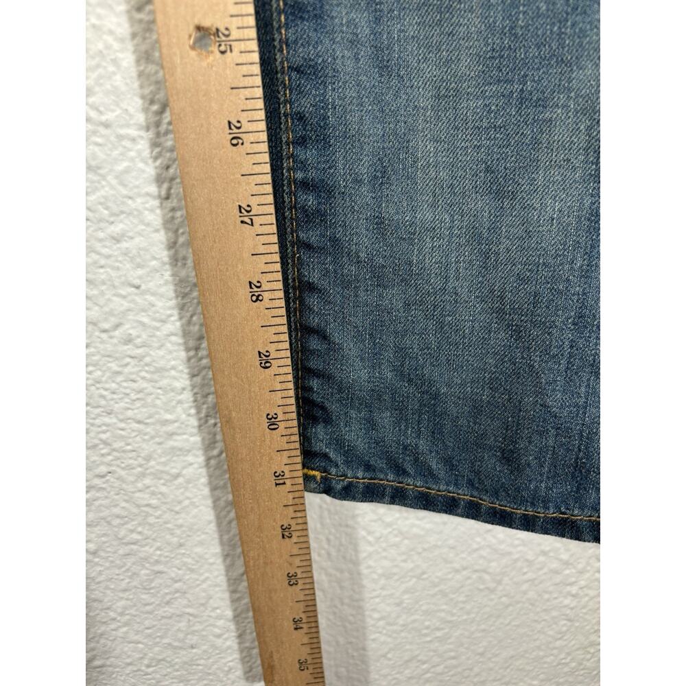 True Religion Jeans‎ Size 24 Denim Brianna Cotton Blue Low Rise Distressed - Picture 10 of 16
